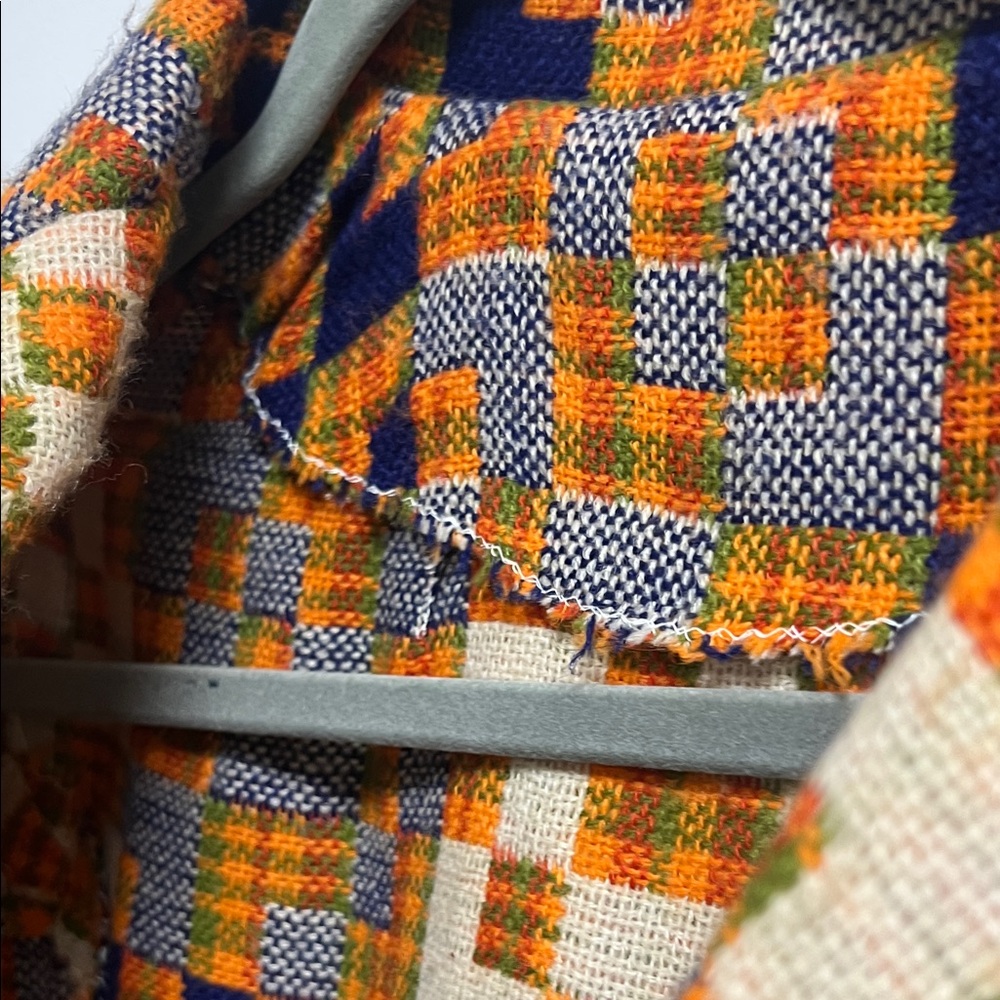 Geometric Patterned Women's Blazer - image 4